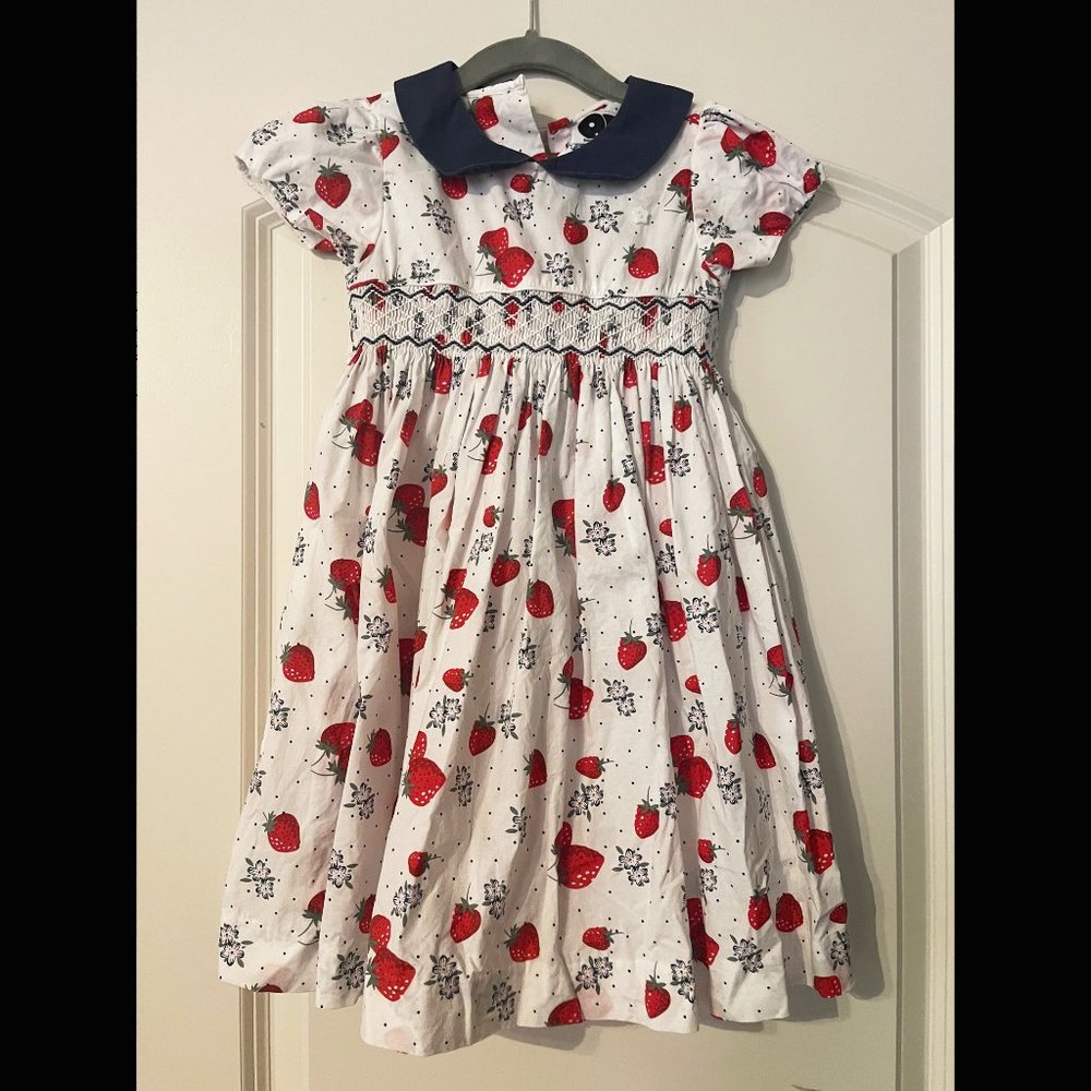 Question Everything Strawberry Dress
